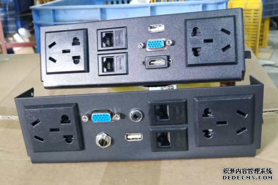 在这个看脸的时代 没有颜值的桌面插座也会被